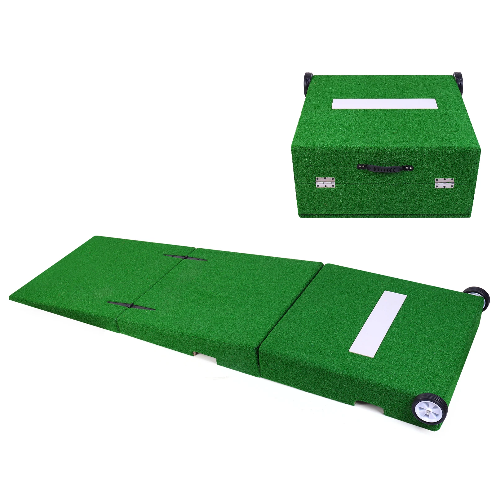 Foldable Pitching Mound with Carry Handle Portable Pitchers Mound Baseball Pitchers Mound for Baseball Softball Pitching Taining