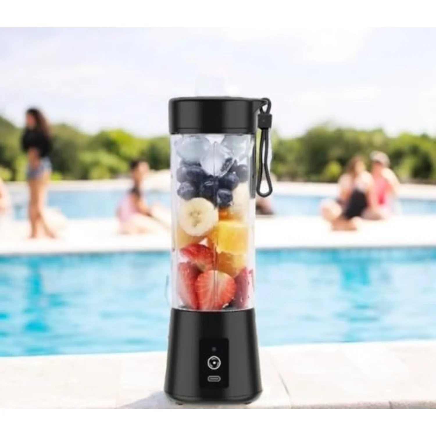 Portable Blender, Mini Personal Blender for smoothies USB Rechargeable On The Go Mixer  Blender Personal Size Rechargeable USB, 