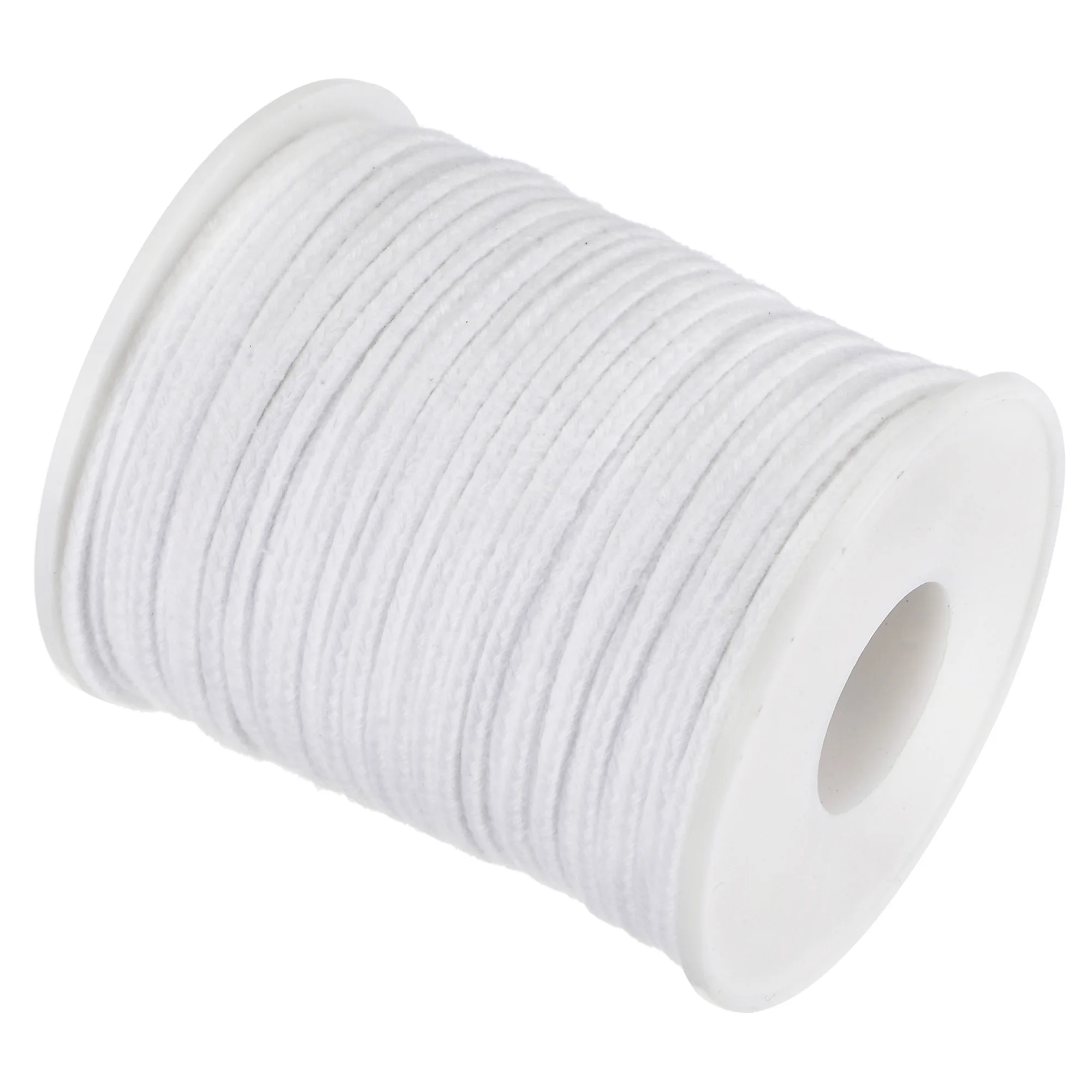 

1Roll 200Feet 61M Candle Wick Flat Cotton 35PLY Braid Candle Wicks Wick Core For DIY Oil Lamps Handmade Candle Making Supplies