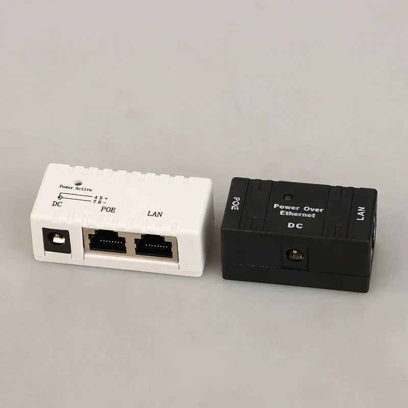 IP Camera POE Power Splitter | 10/100Mbps 5V-48V/2A Injector Module for DIY Accessories