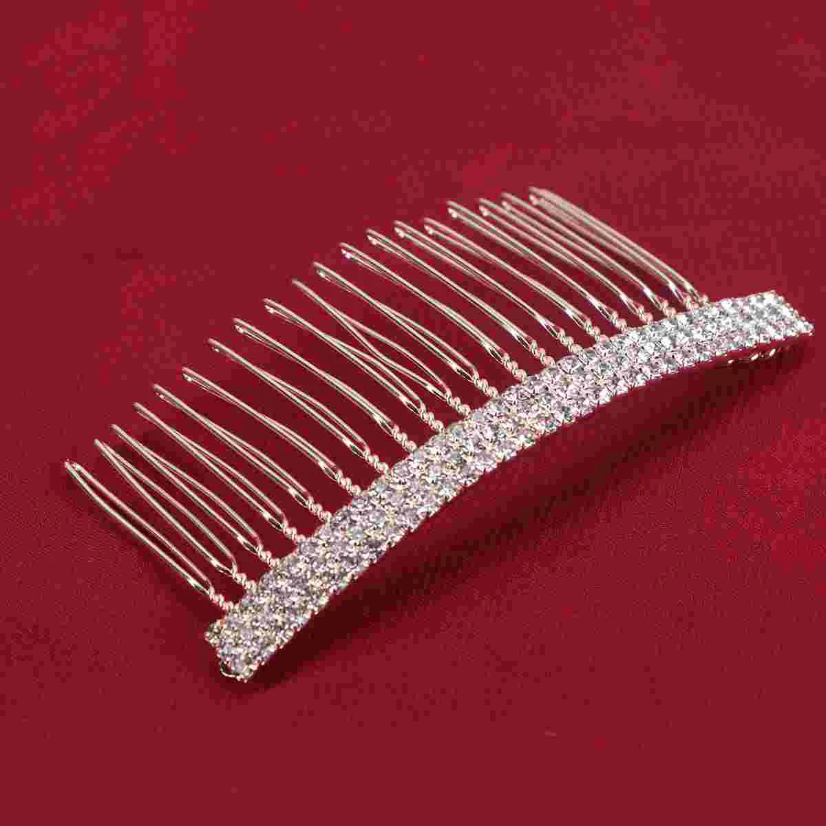 

Bangs Hair Clip Rhinestone Headdress Insert Comb Modeling Creative Hairpin Accessories Bride