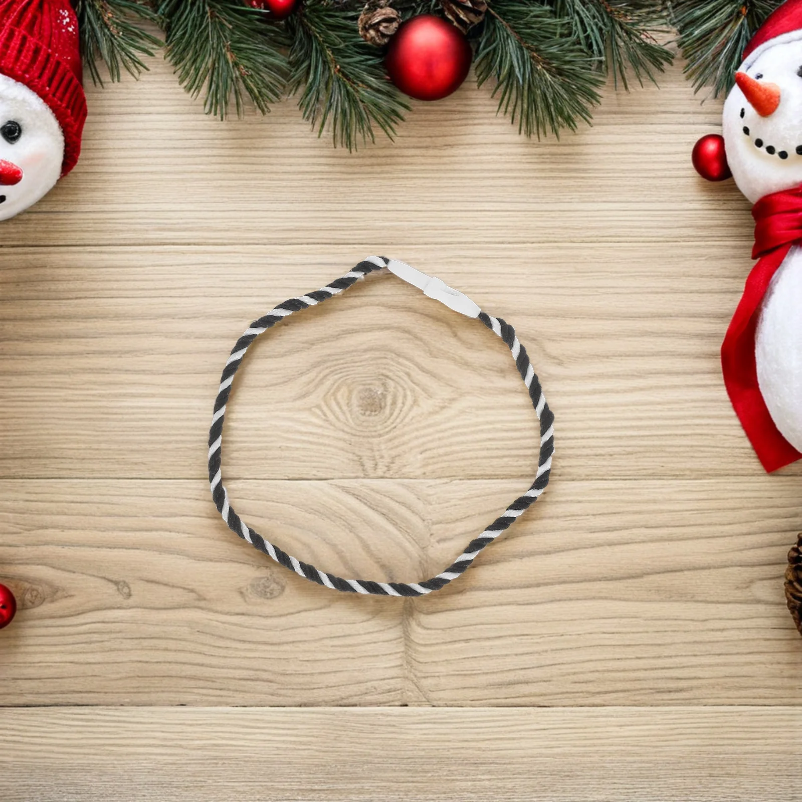 

500Pcs Locking Hangtag Strings Christmas Tree Ornament Ropes Stylish Solution Seasonal Displays Family Gatherings Commercial