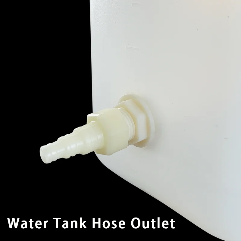 2Pcs Water Tank Hose Outlet Inlet Plastic Connector Poultry Pet Farming Chicken Rabbit Drinker Barbed Pagoda Joint Coupling