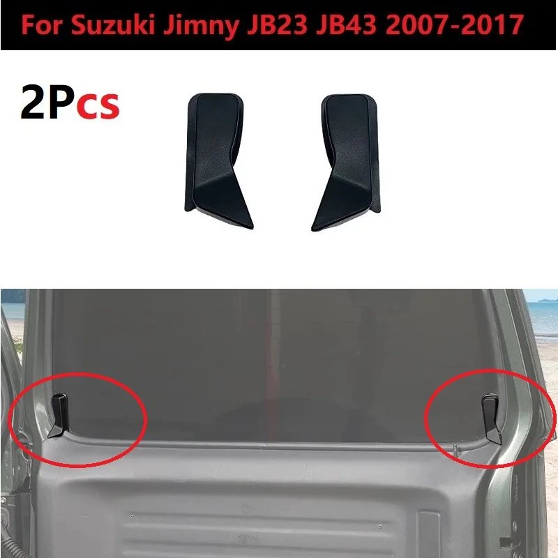 

Car Rear Windshield Heating Wire Protection Cover Black ABS For Suzuki Jimny JB23 JB43 2007-2017 Demister Cover