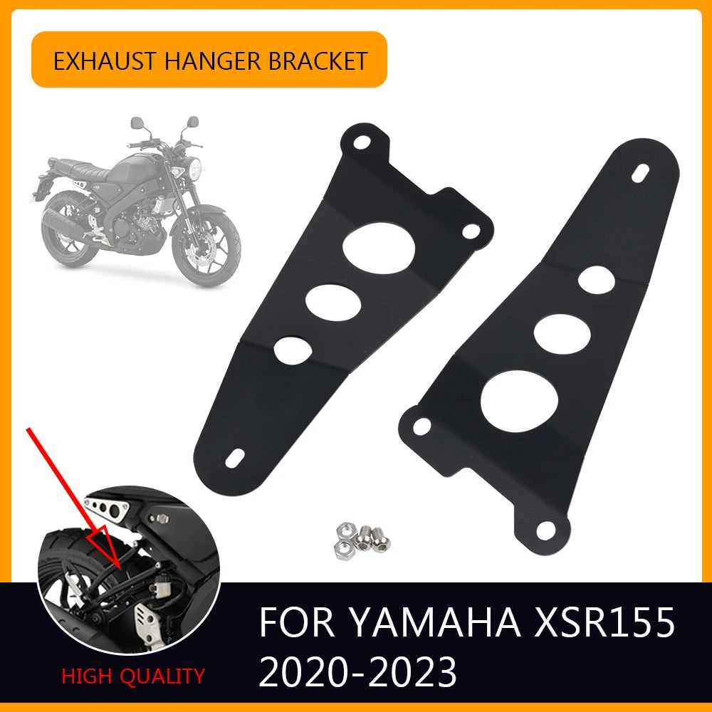 

Motorcycle Accessories Exhaust Hanger Bracket Muffler Pipe Support Holder Cover For Yamaha XSR155 XSR 155 2020 2021 2022 2023