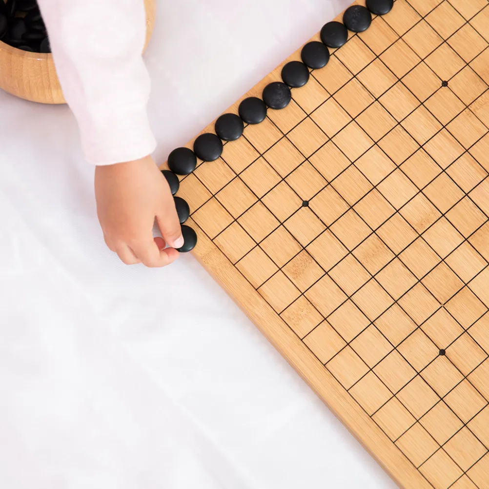 

200Pcs Go Chess Pieces Resin Small Compact Chess Stone Set for Go Clubs Board Game Accessories Board Game Accessories