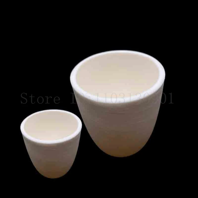 Lab 5ml-750ml Arc Shaped Mafei Furnace Volatile Ceramic Alumina Crucible for Thermal Analysis of Experiment