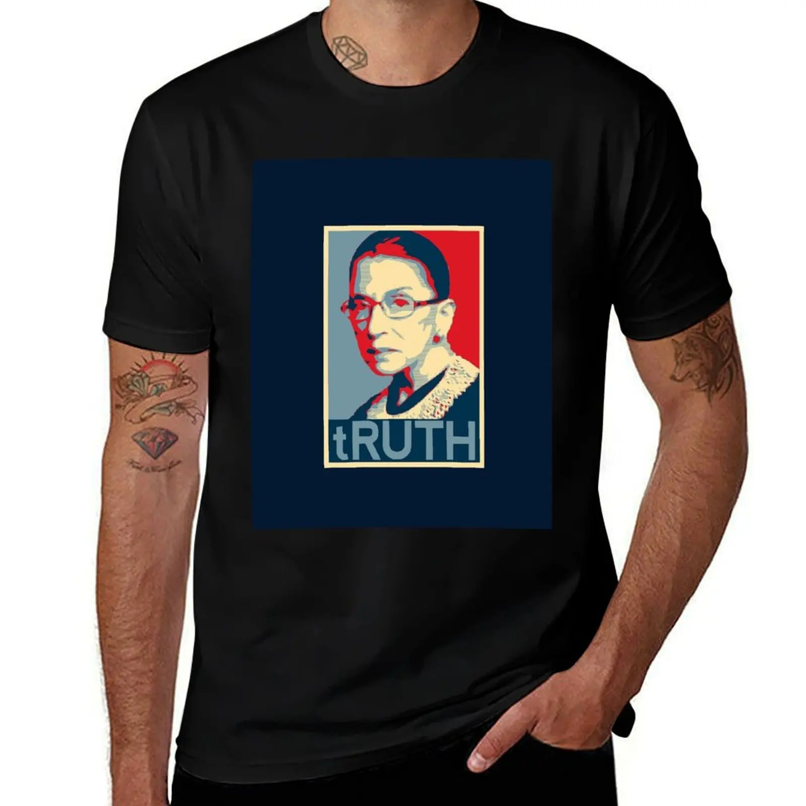 

Ruth Bader Ginsburg tRUTH RBG design T-Shirt graphic tee shirt cute clothes mens big and tall t shirts