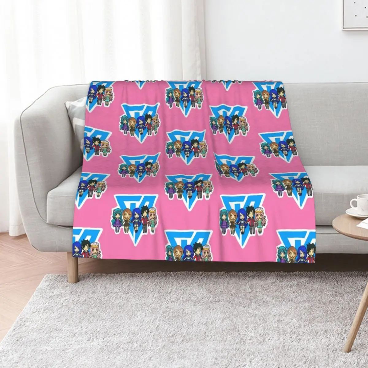 The Krewwith a K Throw Blanket Cozy Home Blanket Gift for Christmas Holiday