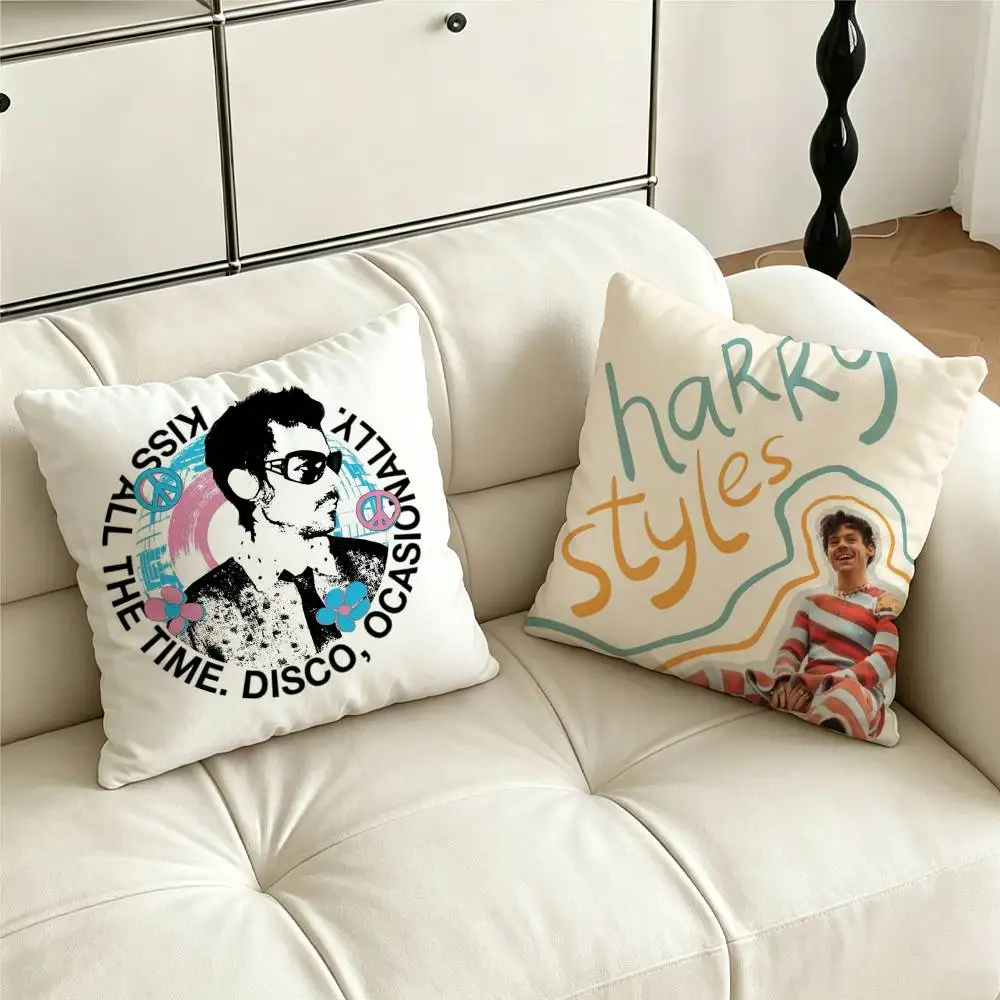 KISSCO H-Harry Style-S Pillow Case for Sofa Living Room Home office Decor Protective Cover