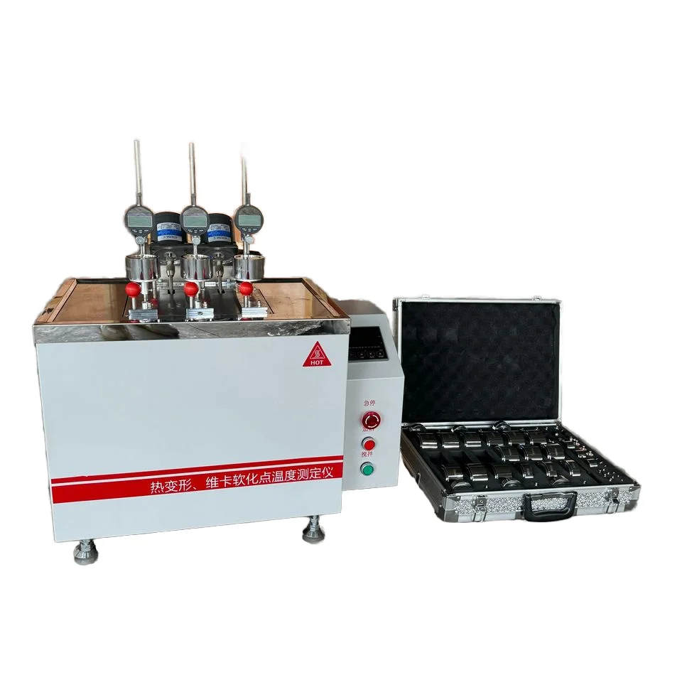 

Vicat Test Apparatus Vicat Soften Point Temperature Tester MXRW-300AT-4 With Single-chip Control