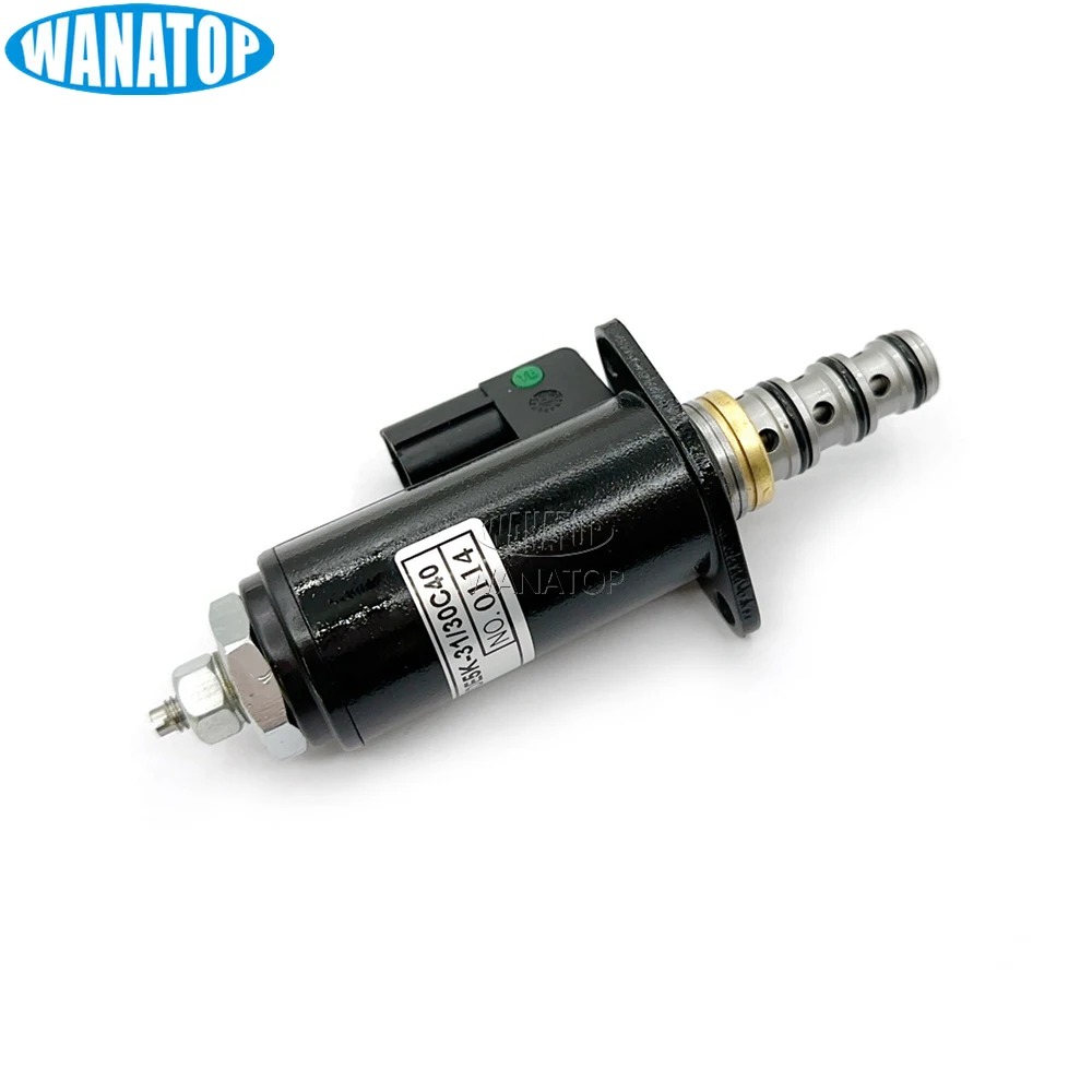 

New YN35V00019F1 KDRDE5K-31-30C40-101 Solenoid Valve For Kobelco SK200-3 SK220-3
