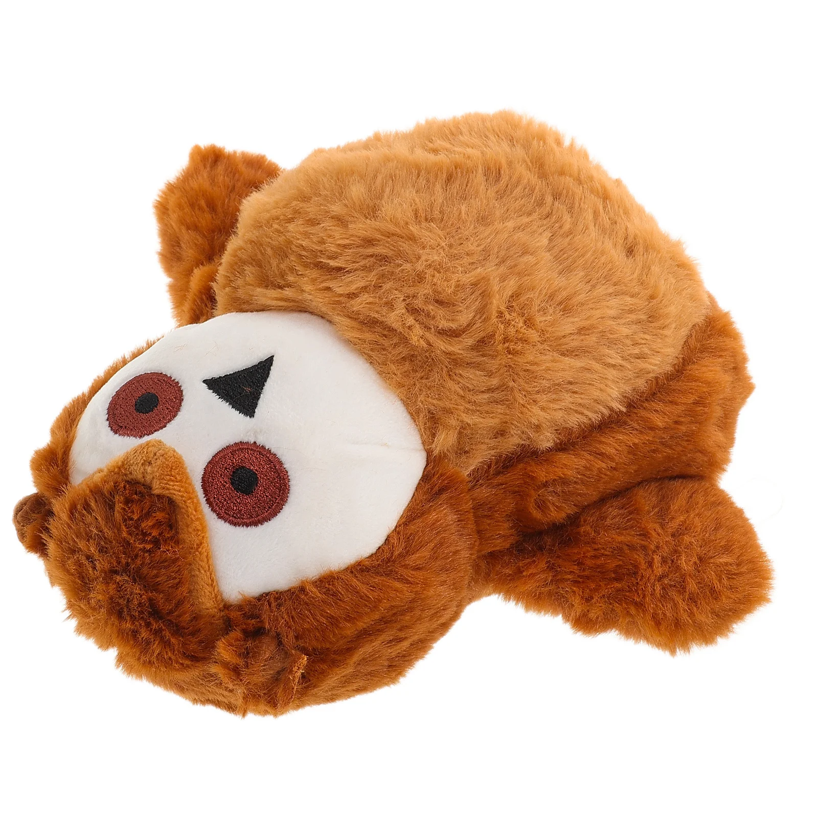 

Pet Ball: Soft Owl Bouncing Squeaky Dog Chew Sound Interactive Puppy Teething For Small Dogs Indoor Outdoor