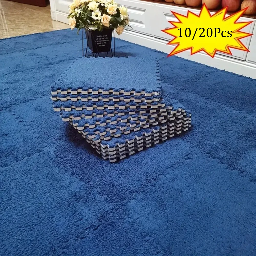 10/20 قطعة الطفل أفخم سجادة ألغاز مربع عدم الانزلاق مريحة تلعب حصيرة BPA الحرة مناسبة لغرفة المعيشة وغرفة نوم الديكور