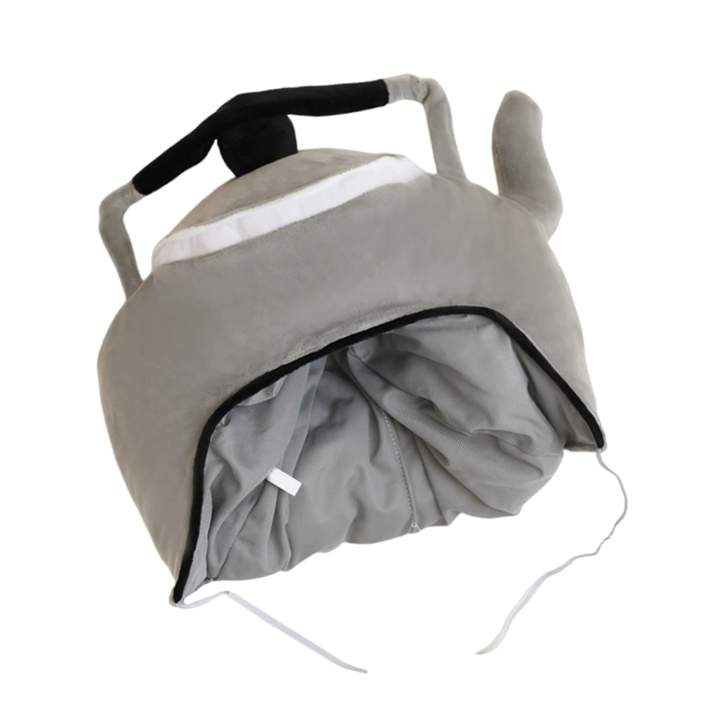 

1pcs Head Cover Kettle Hat For Halloween Christmas Party Cosplay Photography Funny Head Cover Props Costume Accessory
