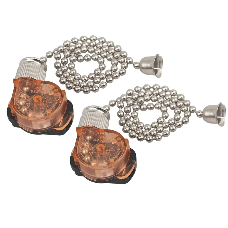 2025 Trend 2-Pack Ceiling Fan Lighting Switch, 6A 125VAC, Includes 11