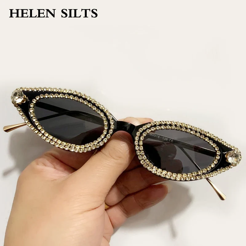 

Diamond Sunglasses Cat Eye Eyewear Party Glasses for Women And Men Fashionable UV Protection Optical Glasses