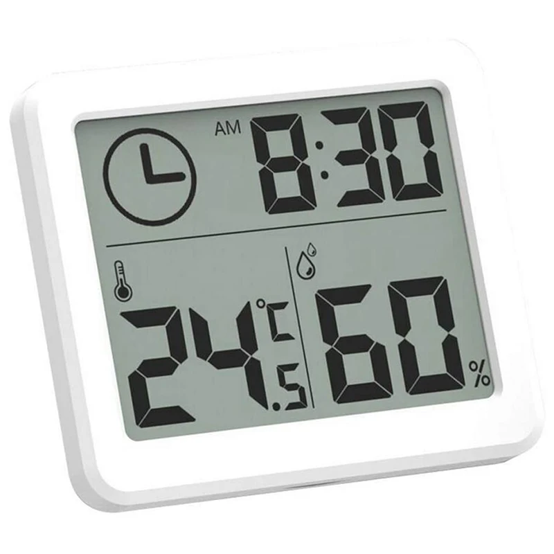 

Room Thermometer, Humidity Meter, Temperature And Hygrometer With LCD Screen Monitor Temperature And Humidity