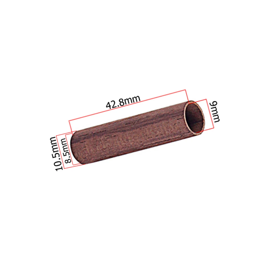 

8 Pcs Rose Wood Iron Core Sleeve Rods Truss Coffee Wooden Humbucker Slugs