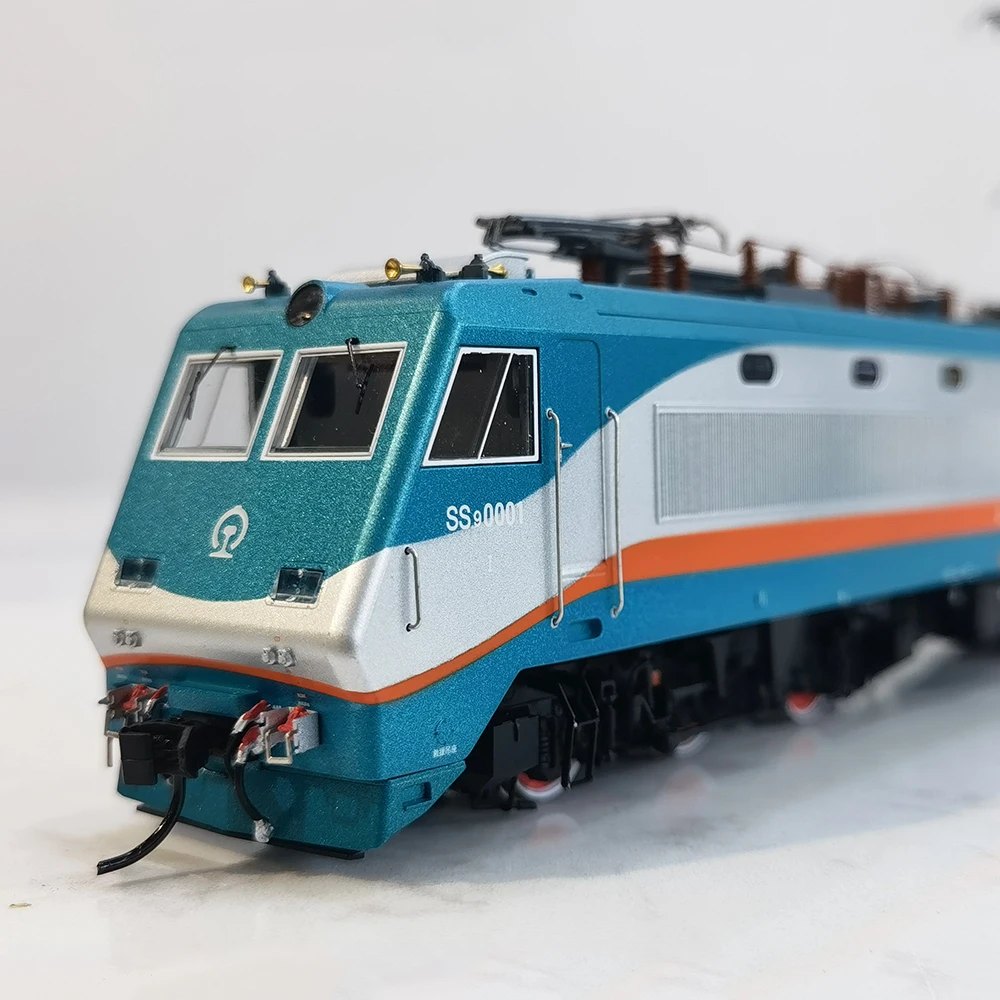 Tren N27 modelo HO 1/87 China Shaoshan 9 SS9, línea principal de pasajeros, locomotora eléctrica, coche de juguete