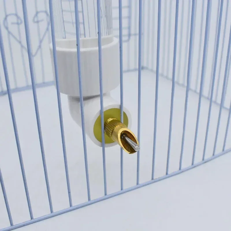 

130ML Parrot Drinking Kettle Large Automatic Water Feeder Pet Chinchilla Rabbit Water Cup Outdoor Cage Samll Pet Drinker