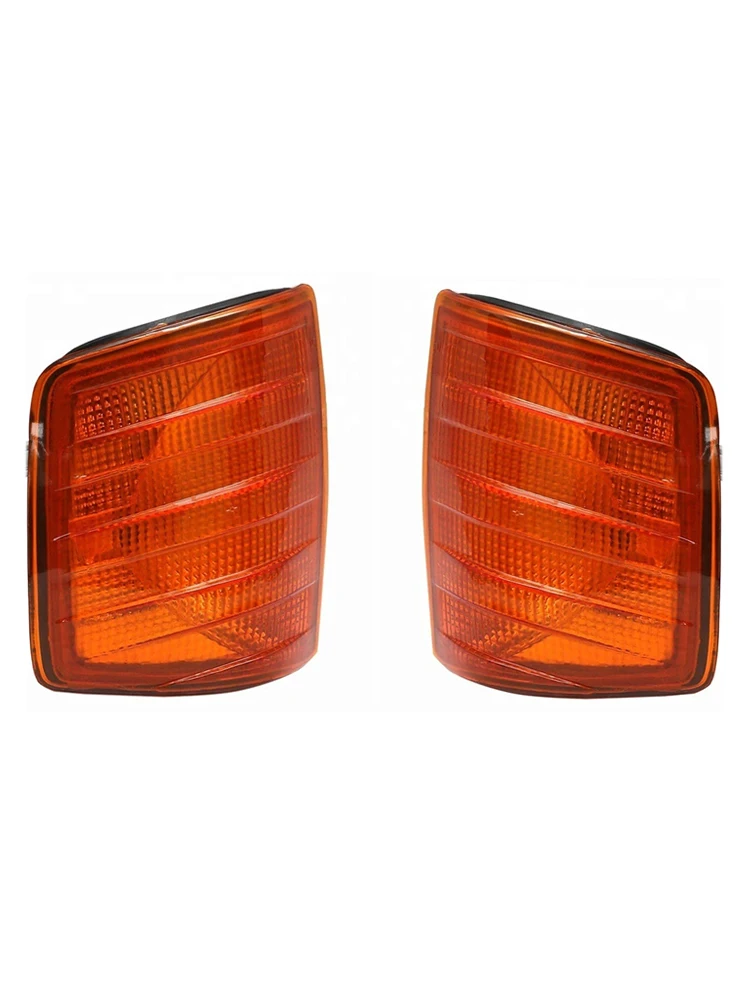 1 زوج ABS سيارة الجبهة الزاوية ضوء يغطي 0008209821/ 000 820 9821 لمرسيدس بنز W201 E200 E220 E230 E280 E320 1982-1993 #6