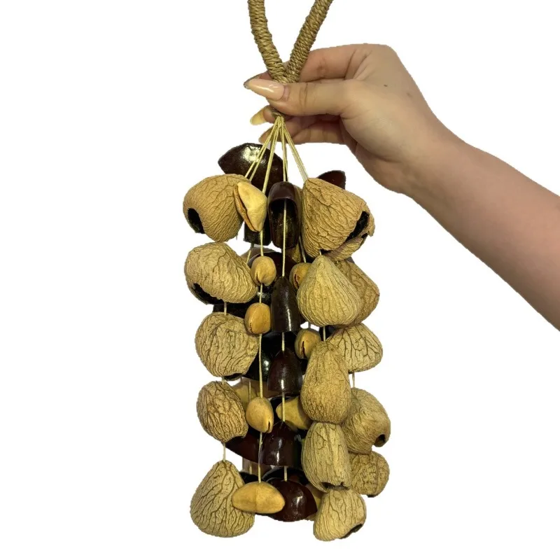 Mixed Three Fruit Hand Rattle Oleander Indonesian Black Fruit Duck Cane Shell