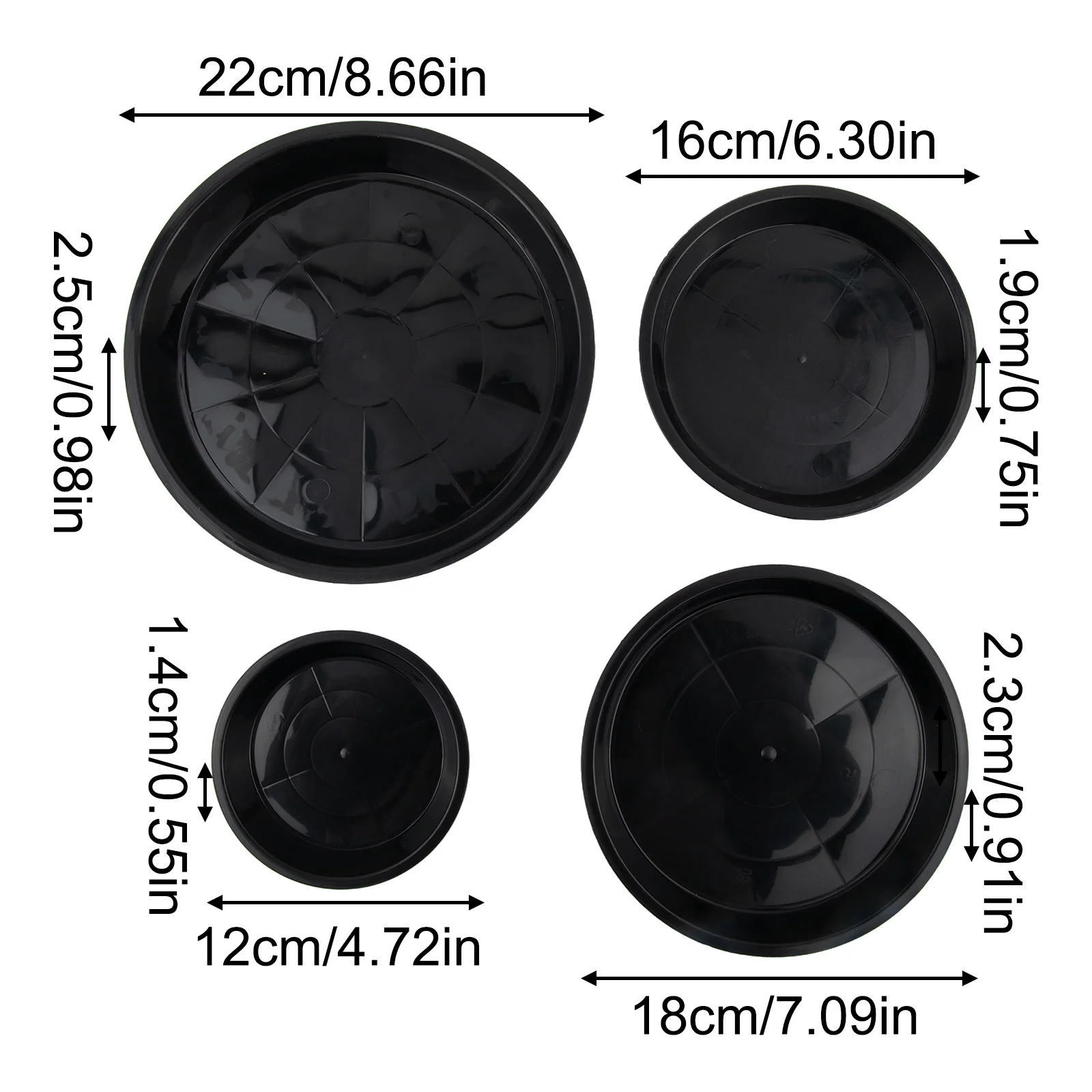 Amazing Value This Pack Contains 40 Round Saucers That Are Lightweight Yet Enough For Both Indoor And Outdoor Usage
