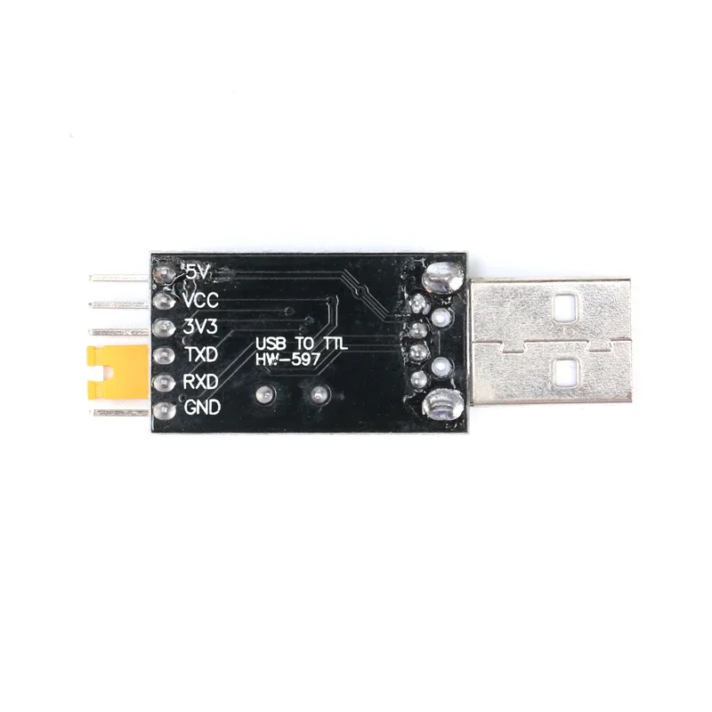 USB to TTL Converter UART Module CH340G CH340 3.3V 5V Switch STC Microcontroller Download Cable Brush Board