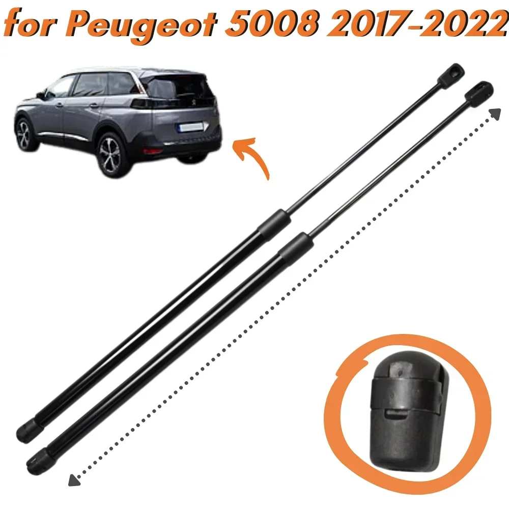 

Qty(2) Trunk Struts for Peugeot 5008 Hitchhiker SUV 2017-2022 Rear Tailgate Boot Gas Springs Struts Shock Lift Supports Dampers