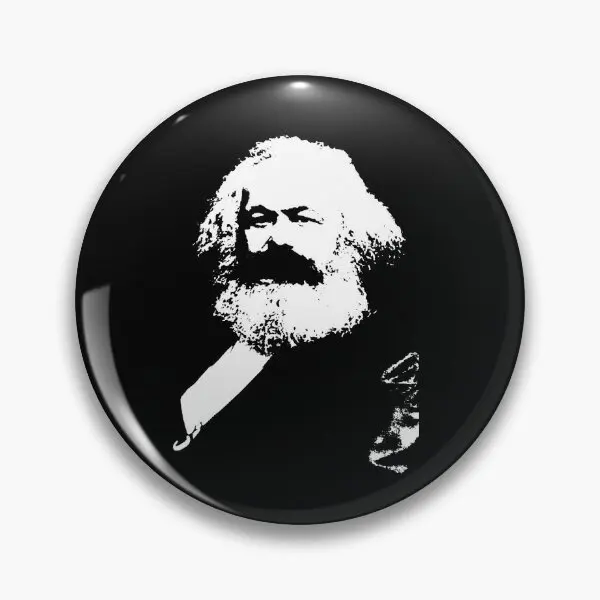 Мягкая булавка для пуговиц Карла Маркса, подарок, Забавный декор, мультяшная брошь, милая бижутерия, значок для влюбленных, модная металлическая креативная женская одежда