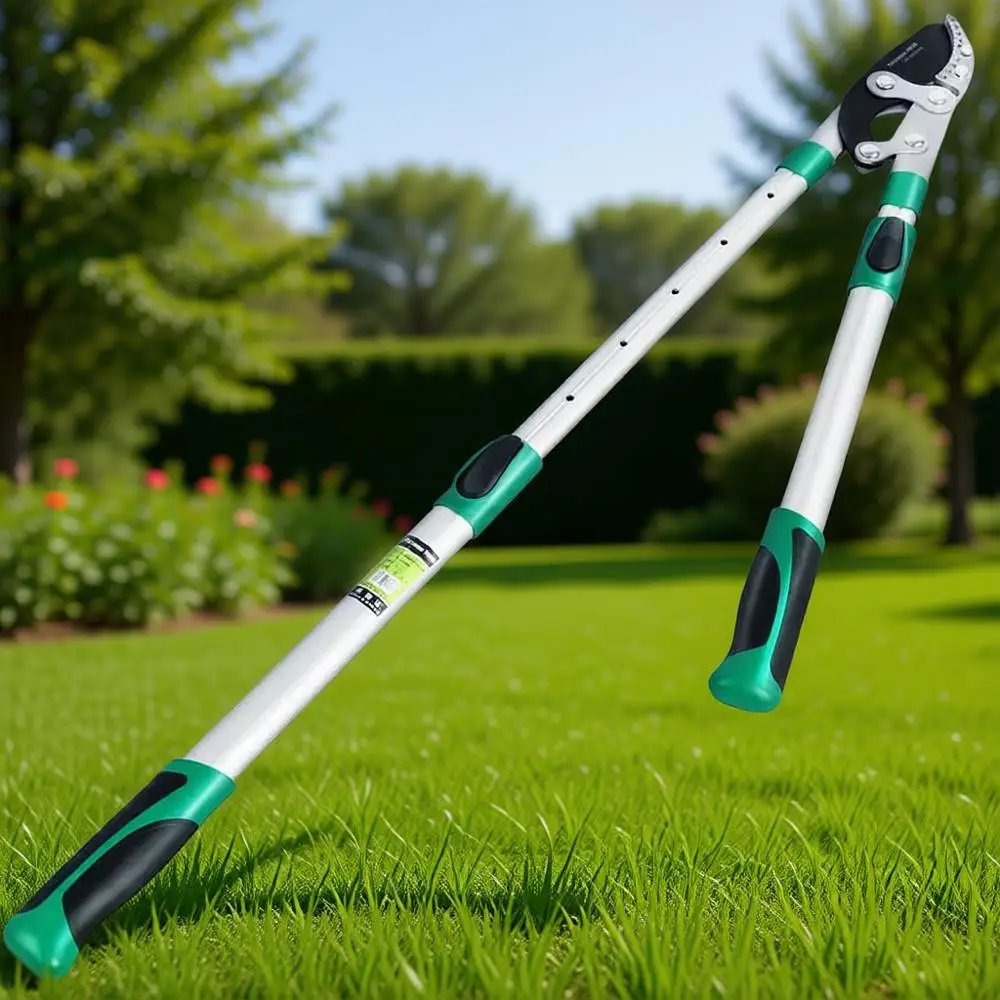 

Профессиональные садовые ножницы-сучкорезы с двойным лезвием, выдвижные 26-41 дюйм, сверхмощные для обрезки веток деревьев