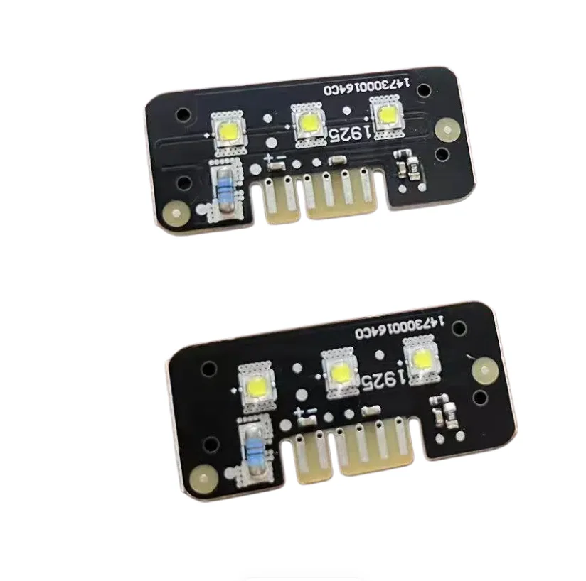 White DRL LED Light Source Board Left Right Universal For VW Phideon 2016‑2021 Low‑Configuration Headlight Daytime Running Lamp