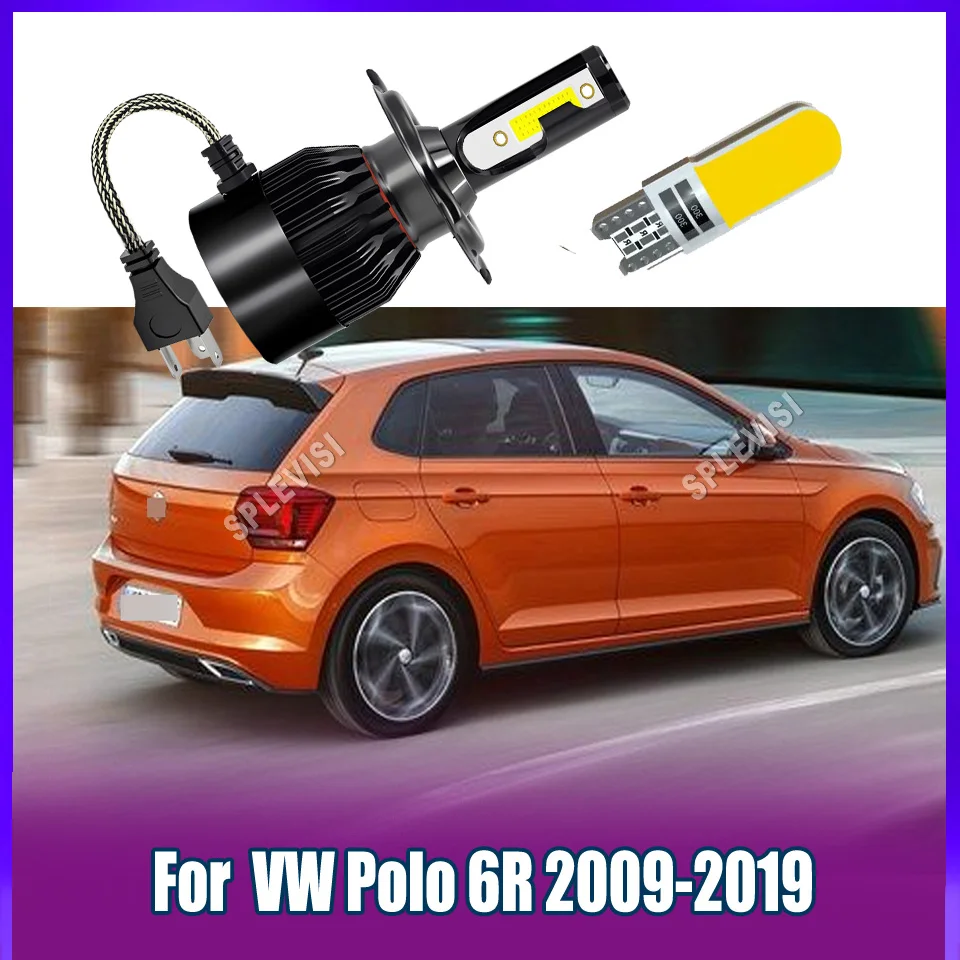 

H4 LED 60W Headlights - Engineered to Reduce Eye Fatigue During Nighttime Driving For VW Polo 6R 2009 2010 2011 2012 2013-2019