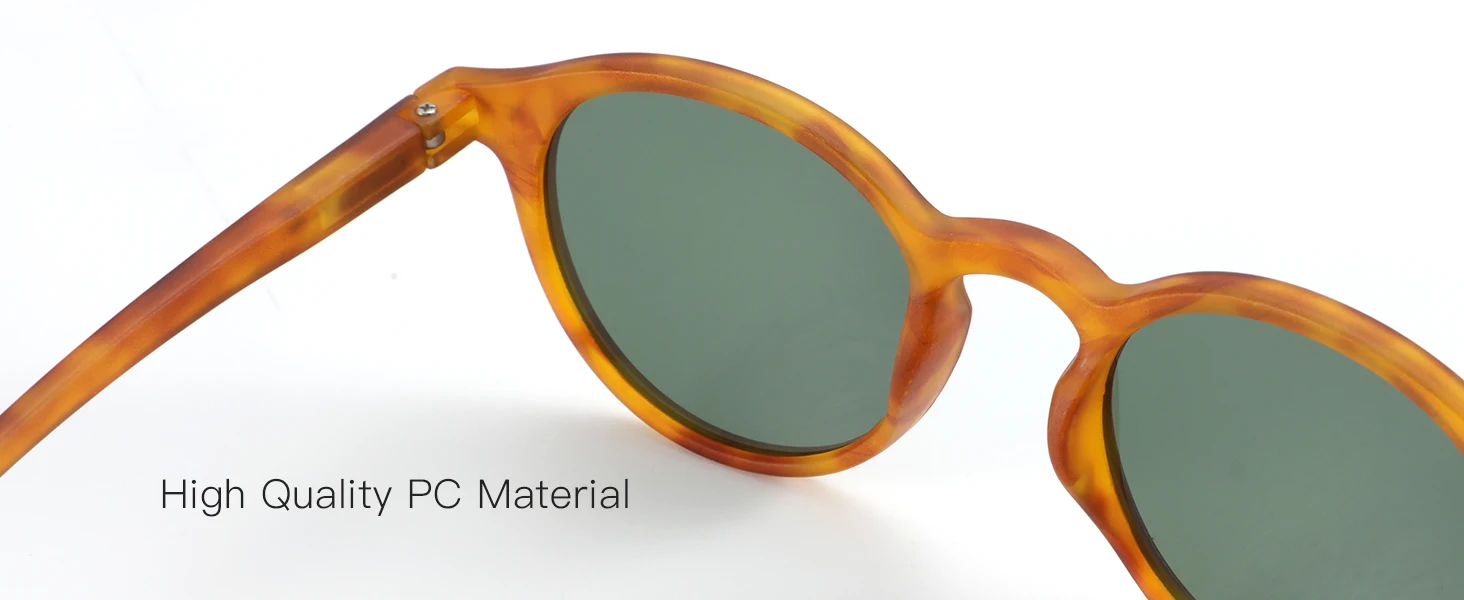 ZENOTTIC (S Size) Retro Circular Polarized Sunglasses 2026 2025 Men Women Vintage Small Round Sun Glasses UV400 Goggles Shades