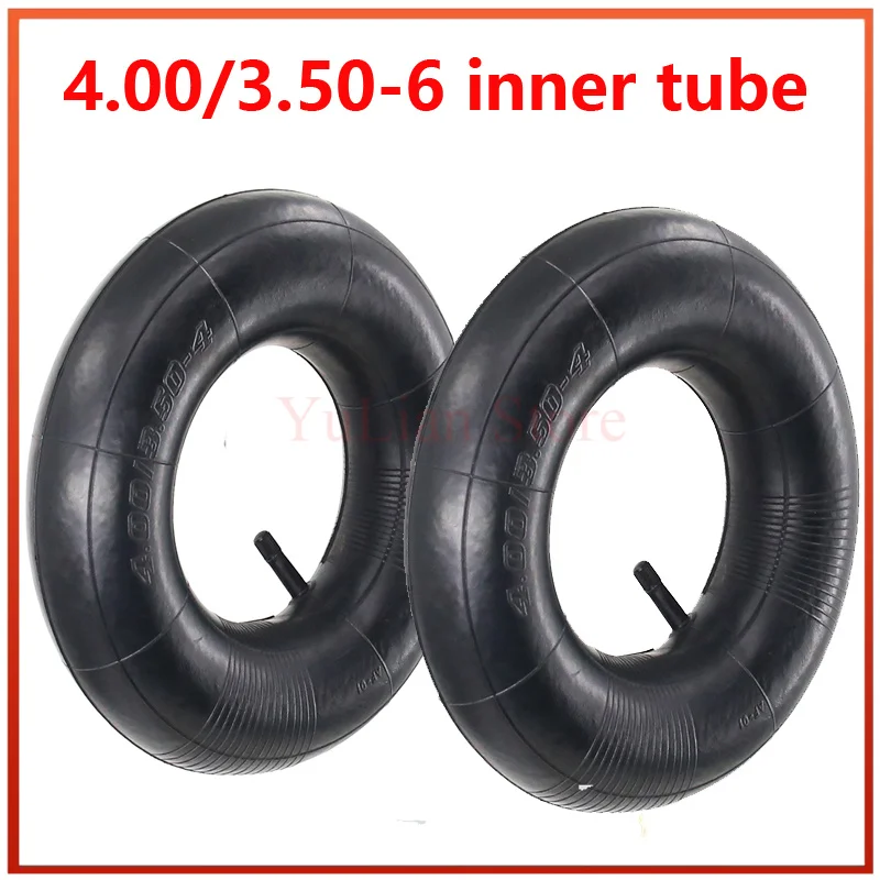 أنبوب داخلي مطاطي بوتيل سميك 4.00/3.50-4 4.10-4 للكهرباء/سكوتر الغاز، دراجة نارية صغيرة، عربة، أجزاء أنبوب جزازة العشب