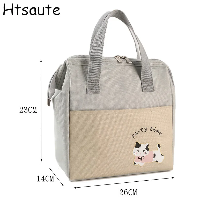 

Large Capacity Insulated Lunch Bag Portable Insulated Lunch Box Waterproof Picnic Insulated Bag Food Bags bolsa termica