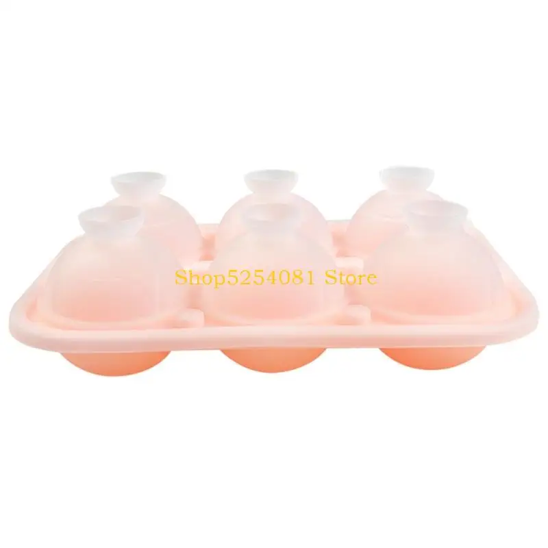 AXYC For Parties Use Tennis Ball Ice Cubes Silicone Molds Easy Releases Innovative Ice Tray