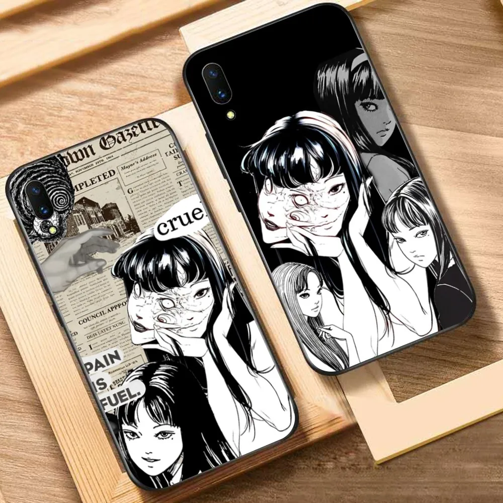 Anime Tomie Revenge Junji Ito Horror Cartoon Phone Case For Huawei Y7 5 Prime Enjoy 7s 7 8 plus 7a 9e 9plus 8E Lite Psmart Shell