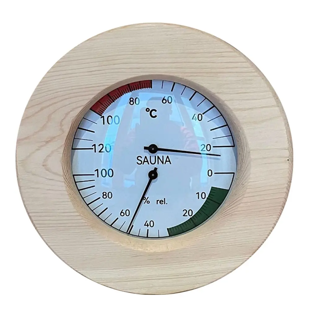 Termometro e igrometro per sauna due in uno per il bagno a vapore Monitoraggio dell'ambiente della sauna per il relax e il comfort