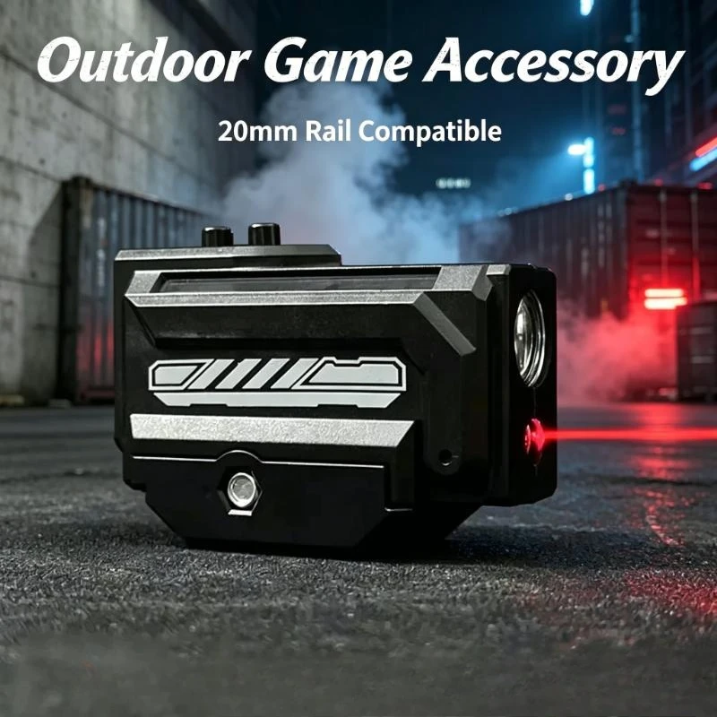 2026 New LED Infrared Flashlight Nylon 20mm Rail Hanging Design Adjustable Mount for Outdoor Game Accessory