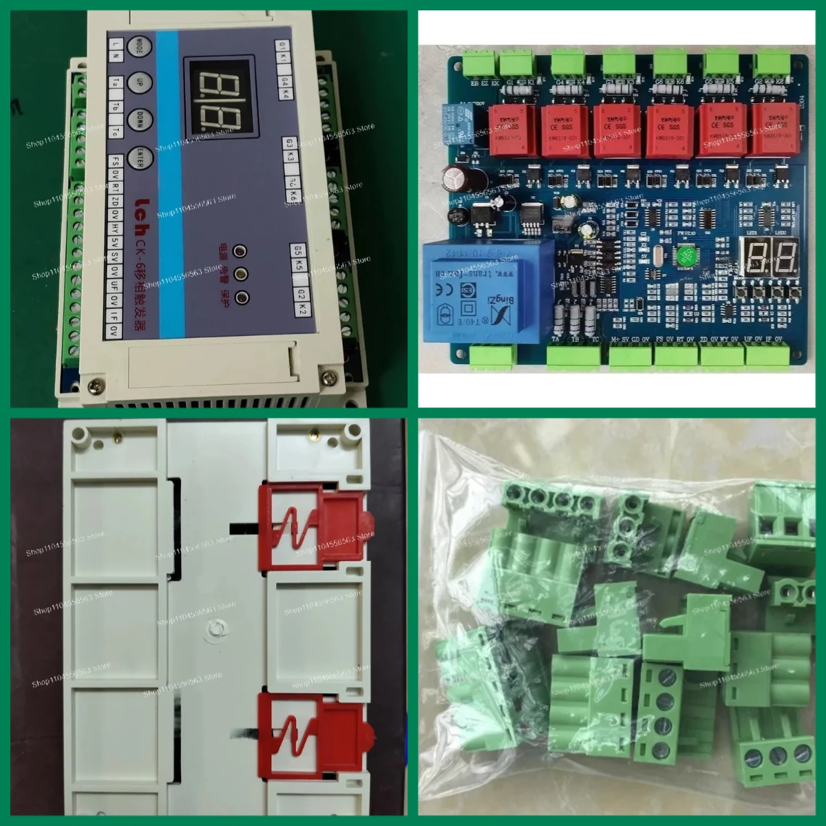 Three-Phase SCR Trigger Board - Phase Shift Controller for Thyristor Rectifier Systems
