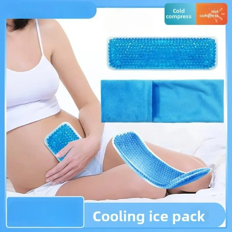 Heizkissen für die Perineal-Kaltkompresse, mikrowellengeeignet, Instant-Eis-Maxipads, postpartale Nackenwickel, Mikrowellentasche, Postpartum-Pads