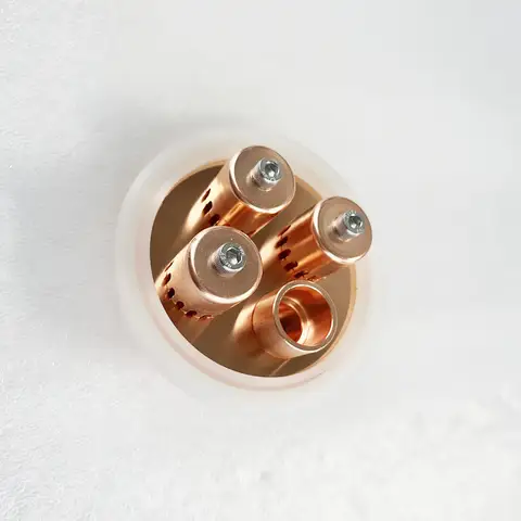 3" High-quality Copper Bubble Perforated Plate Set With Double Slot Silicone Gasket,Reflux Column Moonshine Accessories