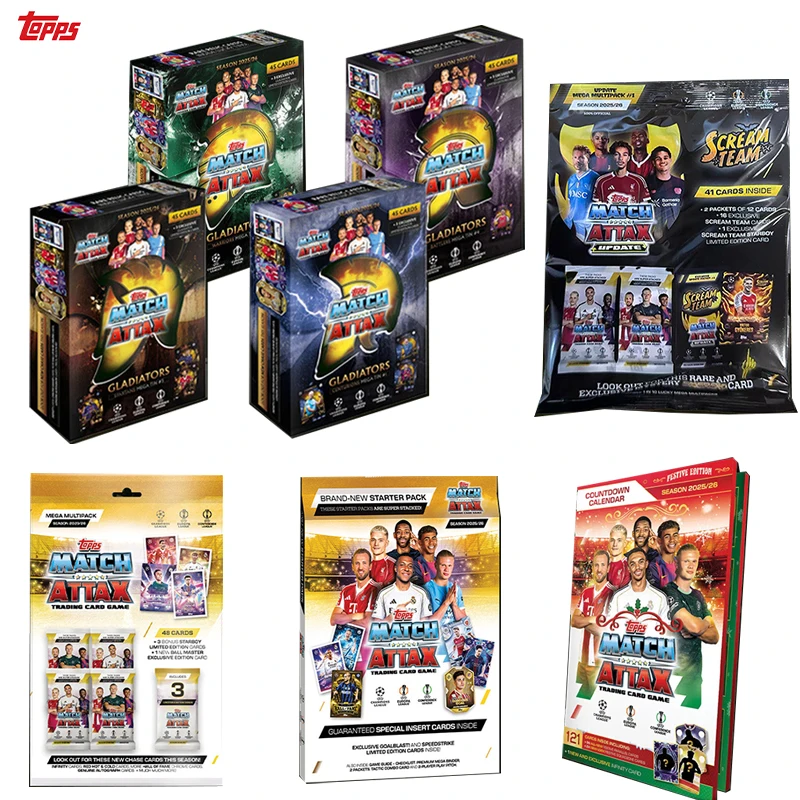 topps-ucc-match-attax-2025-26-random-mega-tin-contains-45-match-attax-cards-plus-3-exclusive-gladiators-le-cards
