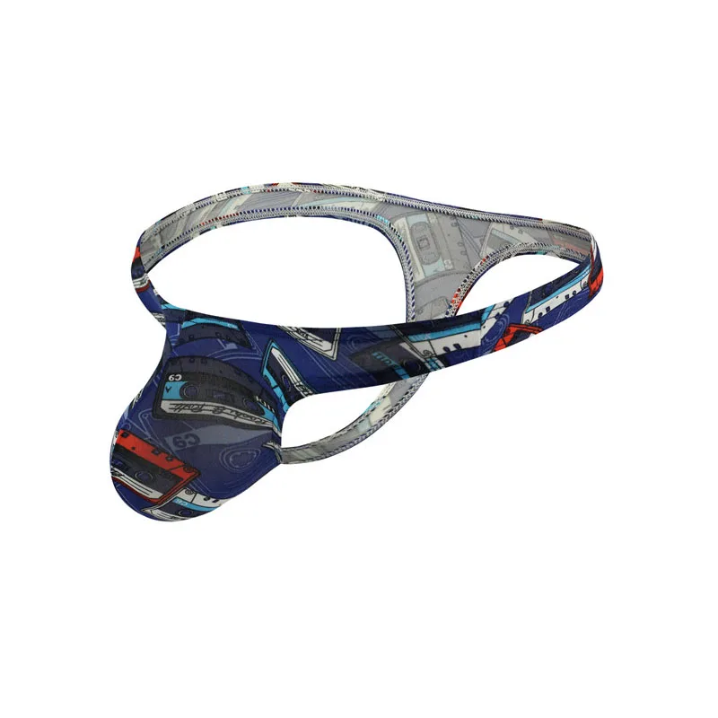 

Thongs Men's Underwear Men Sexy Briefs Jockstrap Pouch Cuecas Man Nylon Panties Thongs Underpants Gay Slip Homme Srtings