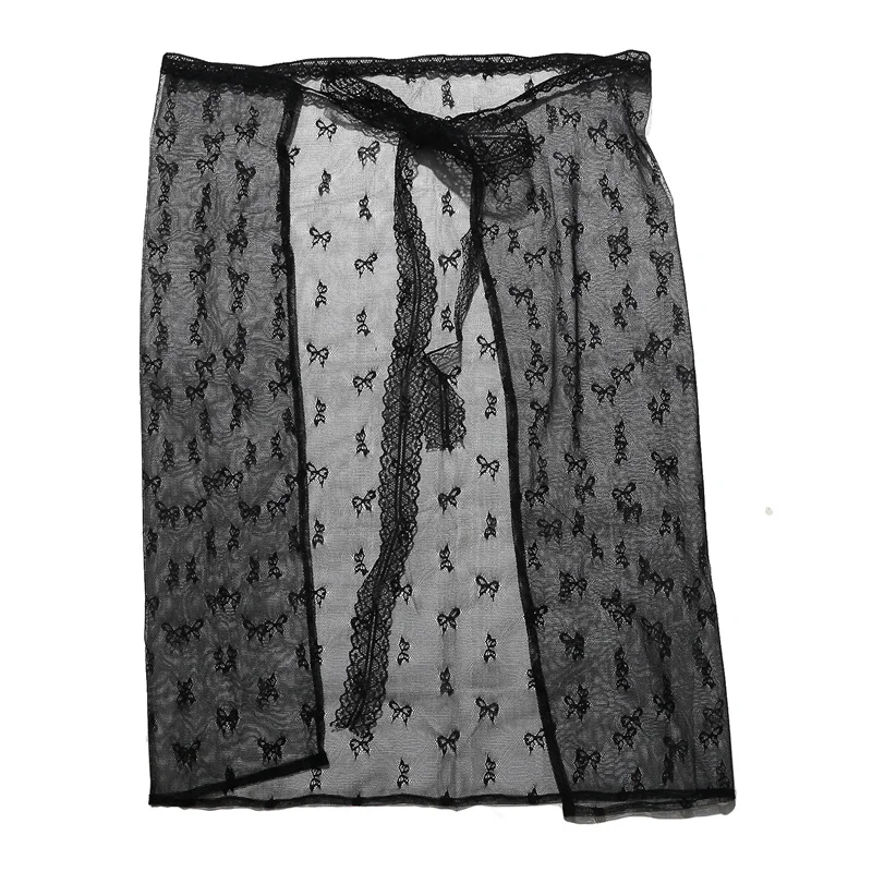 インブラガーレースレイヤリングガースカート、y2kストリートウェア、ラップスカート、マッチングパンツ、シングルガールスカート、スタックy2kラップスカート、エプロン