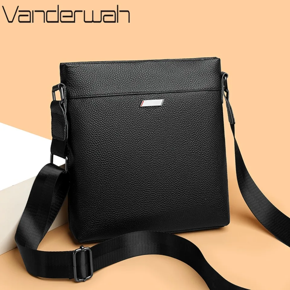 

Мужские сумки из натуральной яловой кожи большой емкости, сумки через плечо для мужчин, роскошная мужская сумка через плечо из воловьей кожи