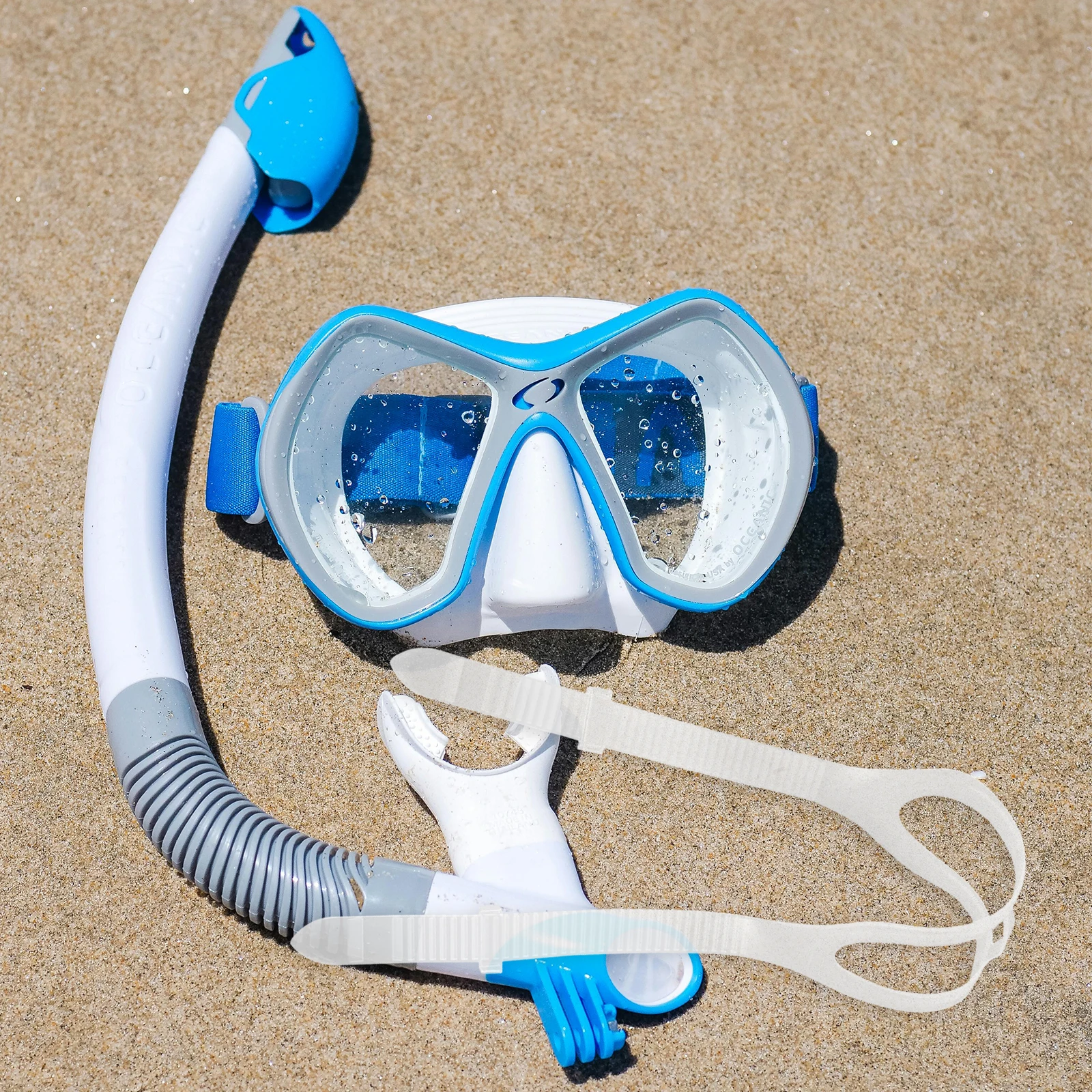 

1Pair Universal Silicone Snorkel Mask Strap Adjustable Dive Goggle Band Replacement for Swimming Scuba Diving Mask Accessories