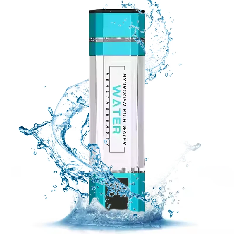 Max 5000 PPB High concentration SPE&PEM High Hydrogen Water Generator Bottle With Inhalation Kit & Adapter
